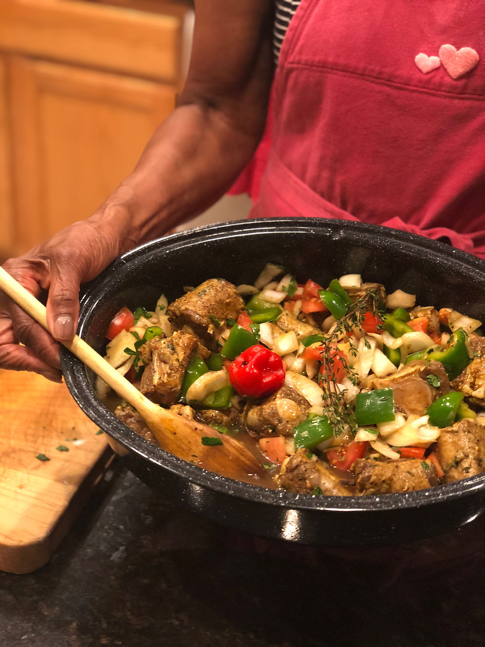 Oxtail with Butter Beans