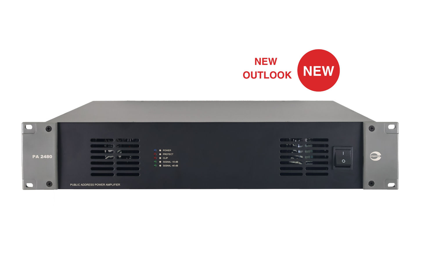 Amperes PA2000 Series - PA2480 Front Outlook