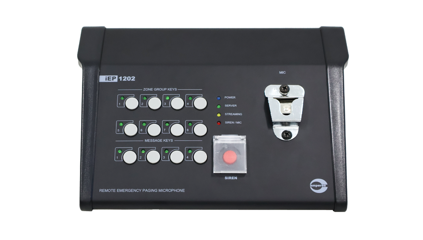 Amperes iEP1202 Front Outlook (Without Handheld Mic)