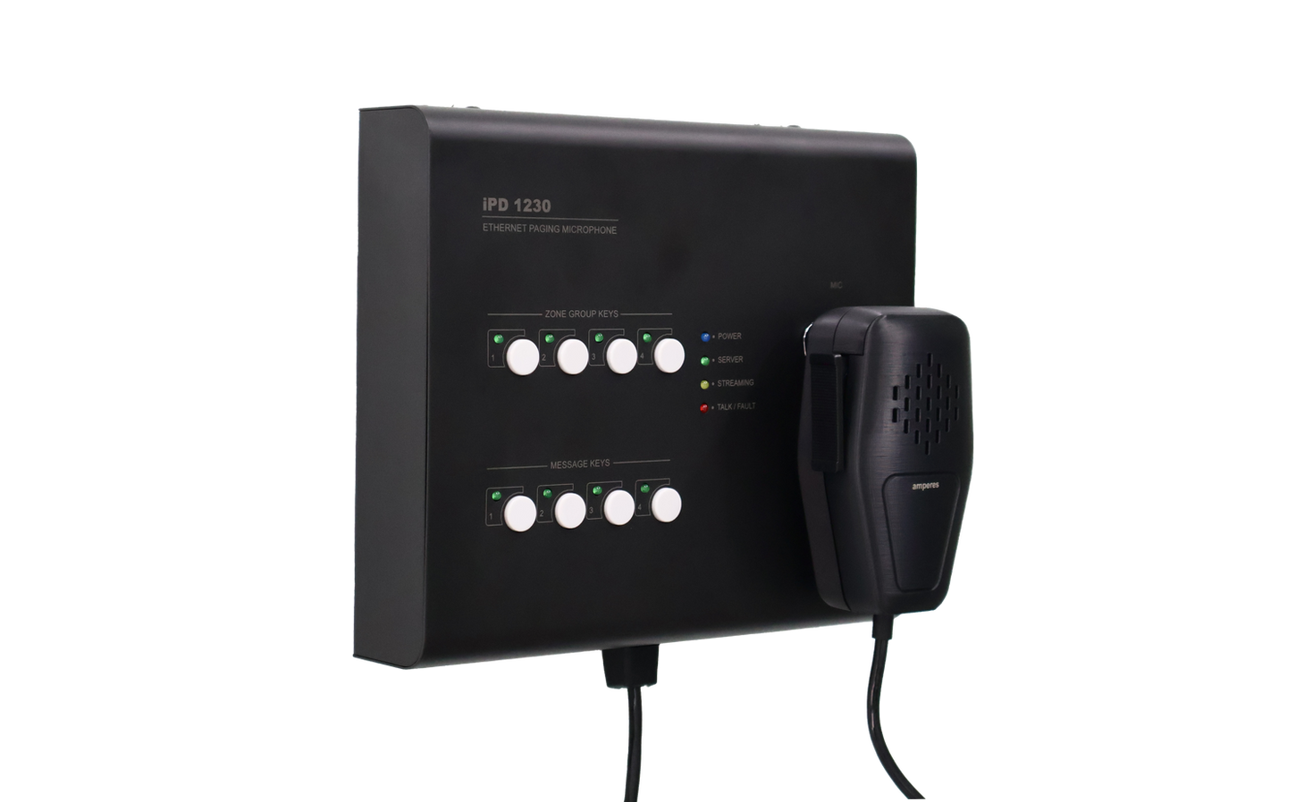 Amperes iPD1230 Wall Mounted Outlook (Side)