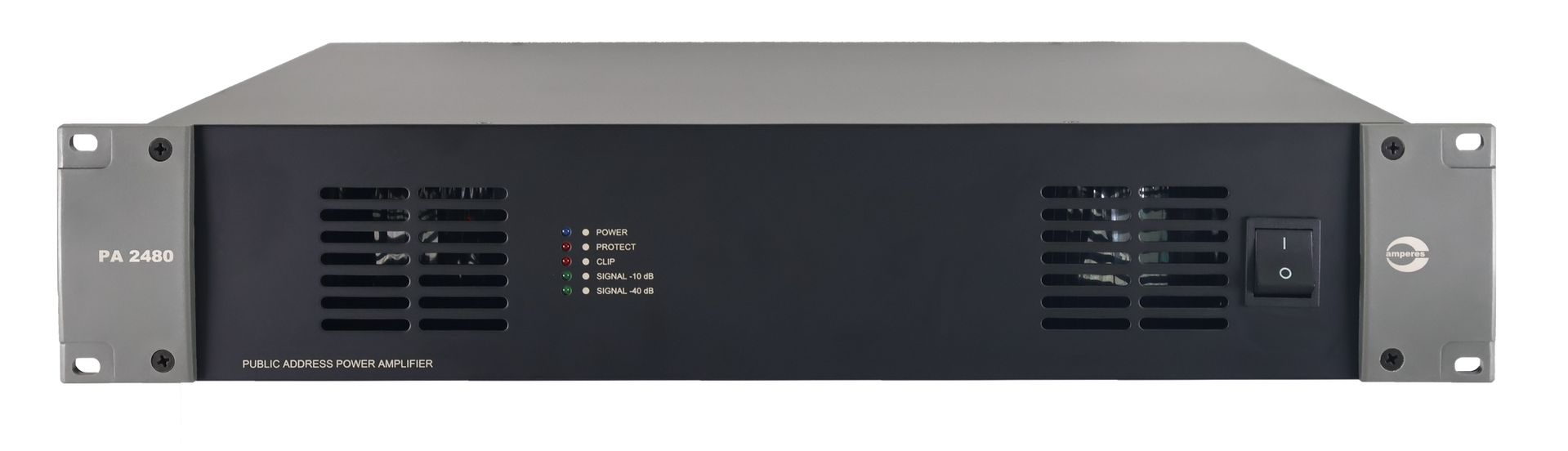 Amperes PA2000 Series - PA2480 Front Outlook