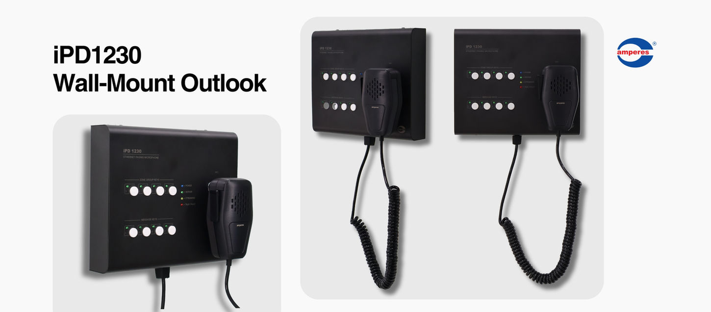 Amperes iPD1230 Wall-Mount Outlook