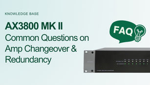 AX3800 MK II FAQ