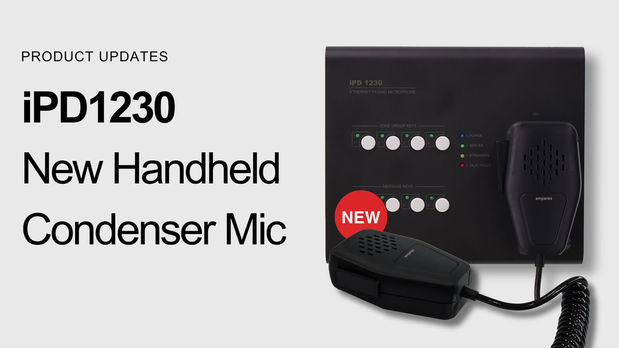 New Handheld Condenser Mic Outlook for iPD1230