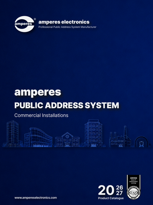Amperes Catalogue 2026-2027 Cover Page