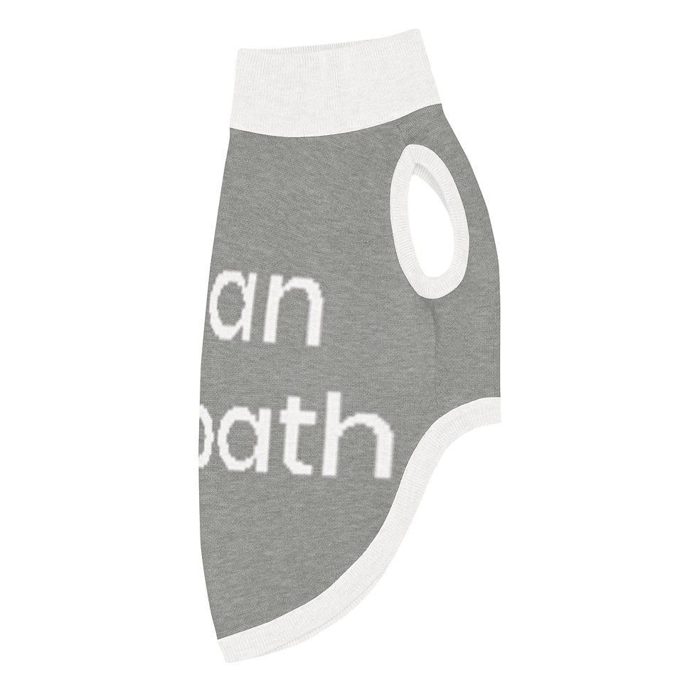 Thumbnail: The I’m an Empath Knitted Pet Sweater is a cozy truth made visible. Part of The 