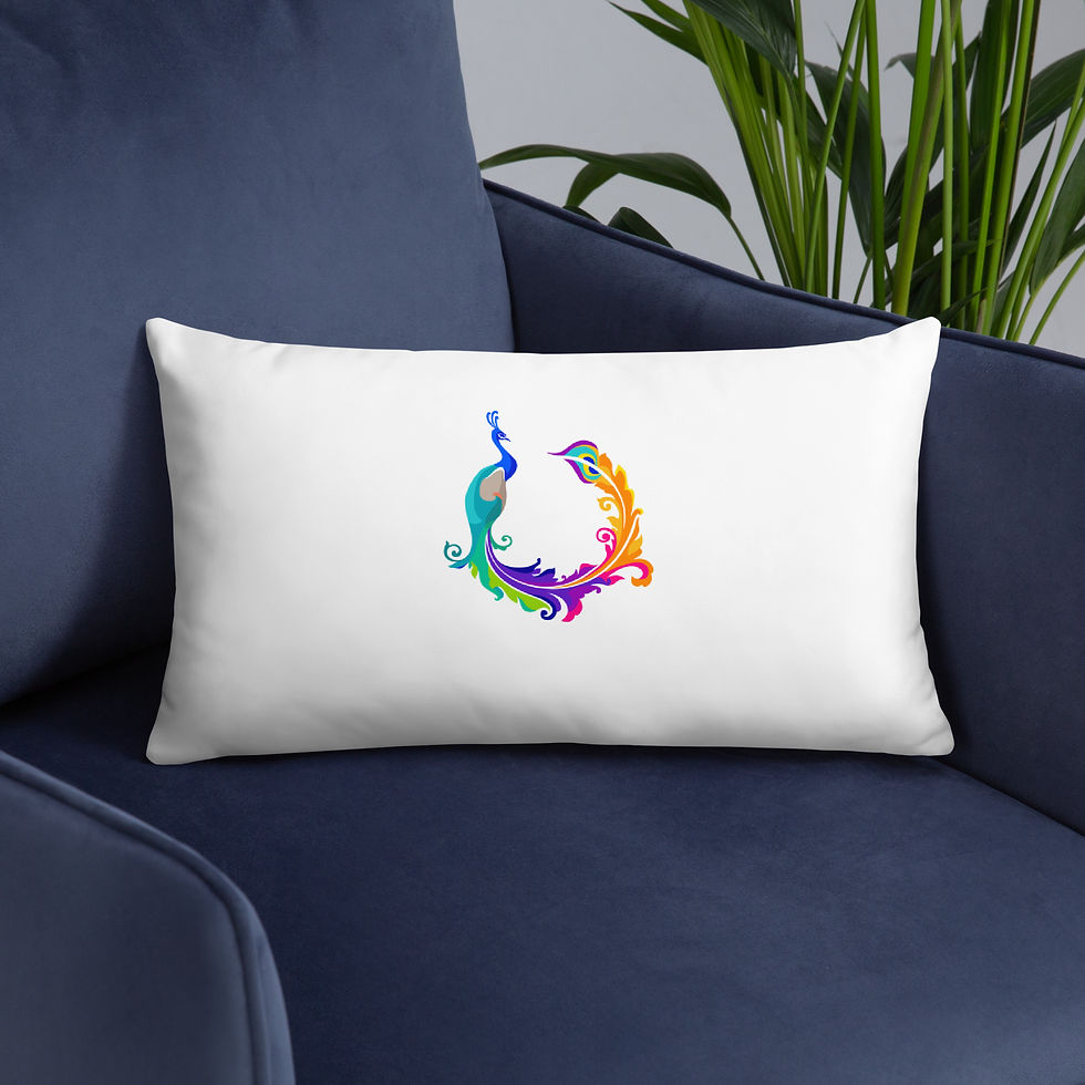 Thumbnail: Voice Is Sacred Basic Pillow – Soft Accent Cushion for Human Connection