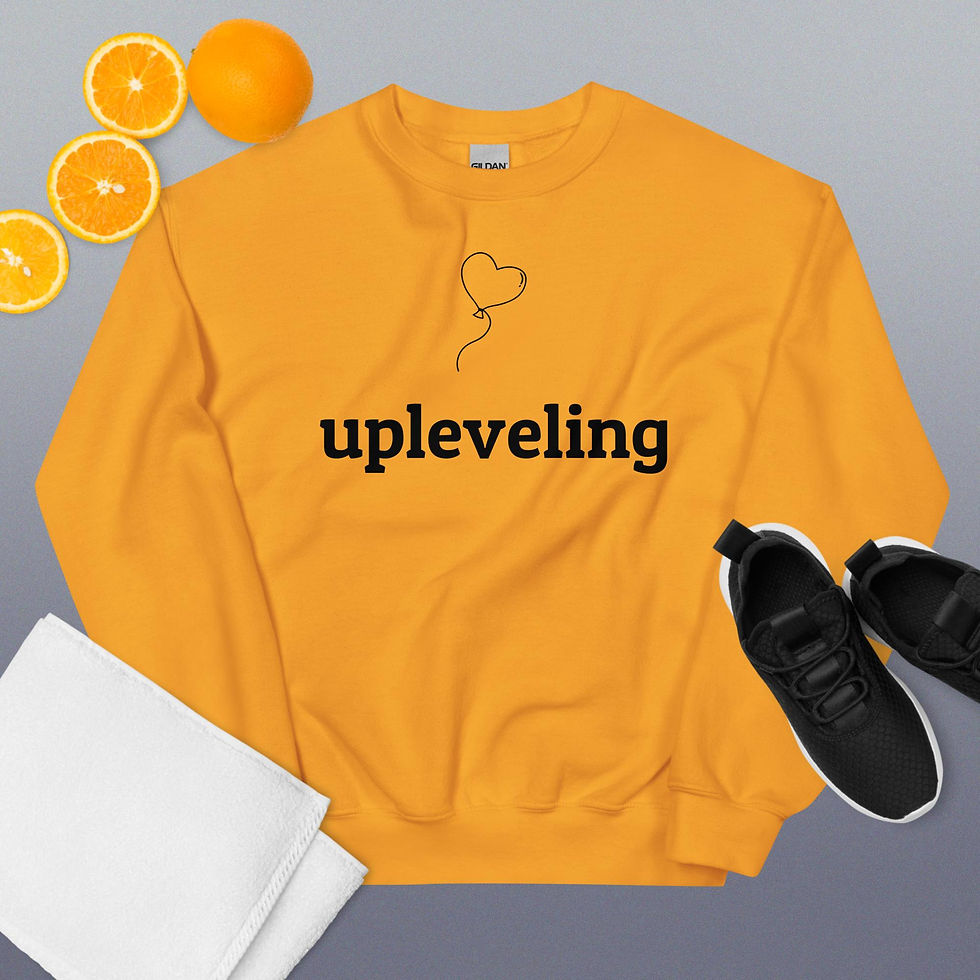 Thumbnail: Uplevel Unisex Sweatshirt – Inner Work, Nervous System & Evolution Wear
