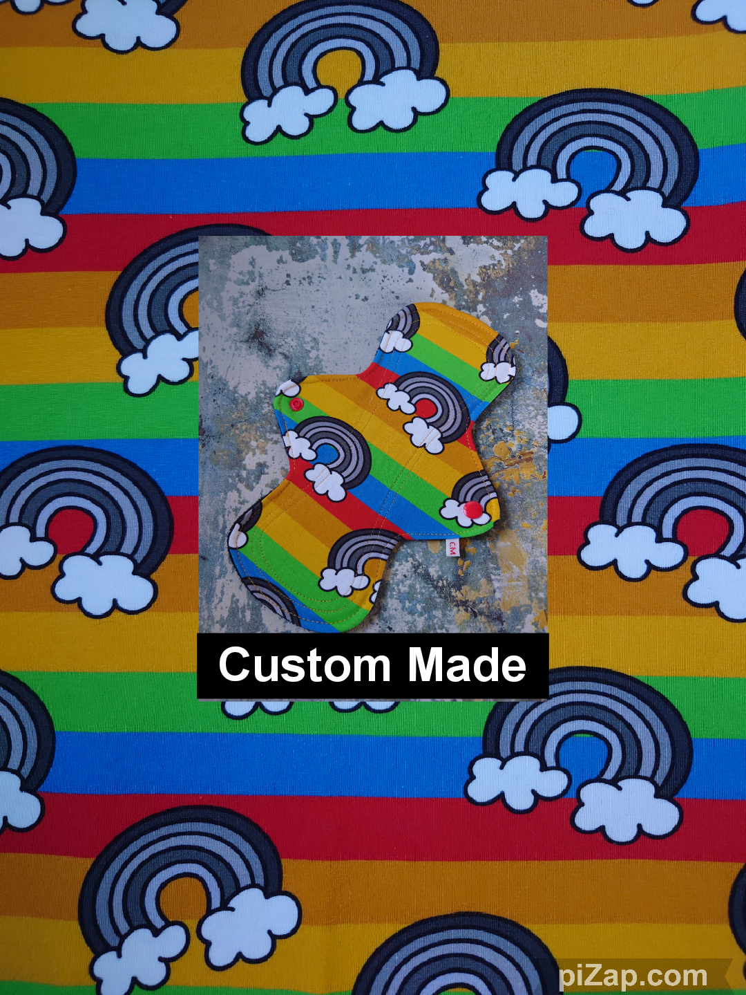 REVERSE RAINBOWS - COTTON JERSEY