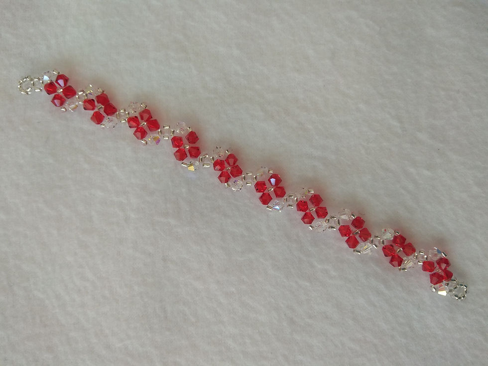 Miniatura: Pulsera de Cristal Preciosa.