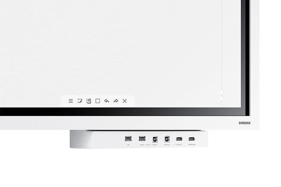 Thumbnail: Samsung Flip 2 65" Pantalla interactiva WM65RW  ( incluye soporte muro + Tray)