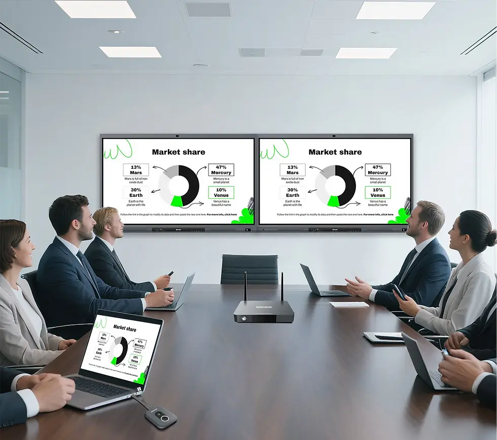 Thumbnail: IQShare WP50 Sistema de presentacion y videoconferencia inalambrica BYOM