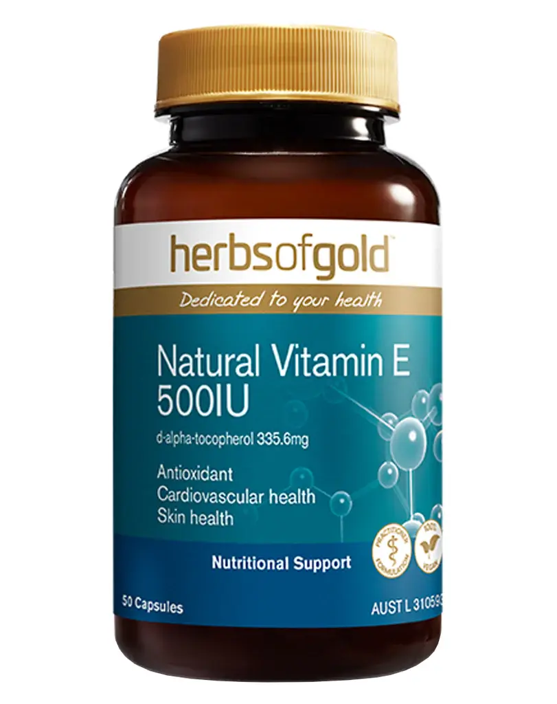 Natural Vitamin E 500IU (50 cap)