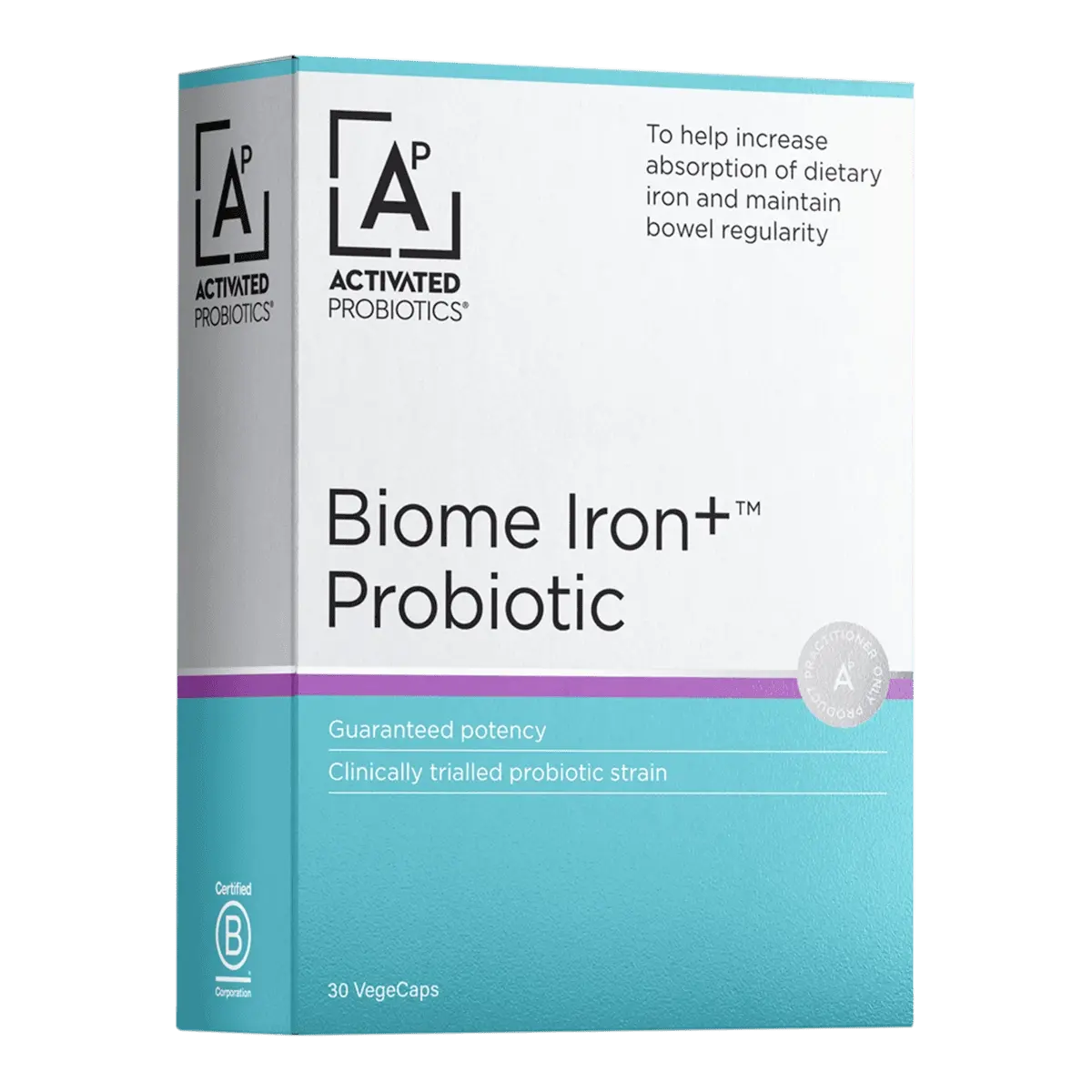 Activated Probiotics Biome Iron+ Probiotic 30caps