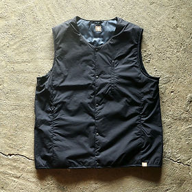 EADEM エアディム　中綿ベスト ENGINEERED GARMENTS｜フライトサテンナイロン ベスト “LL Vest