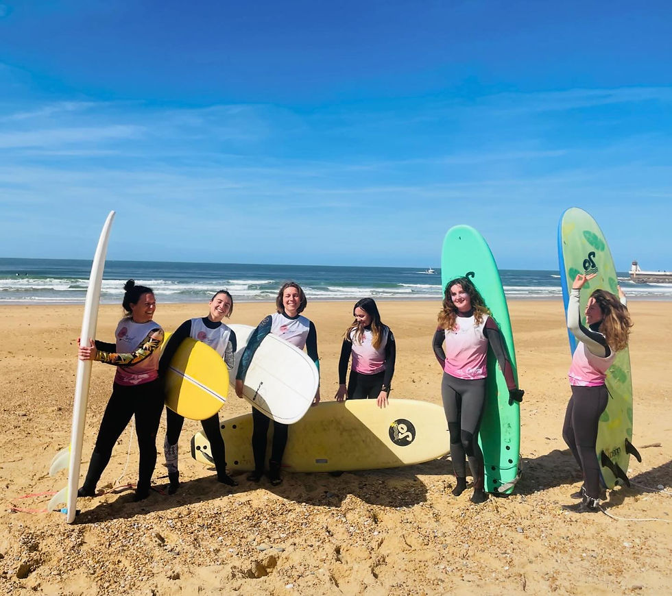 Sessions de surf. Ecole de surf Maïa surf Seignosse.