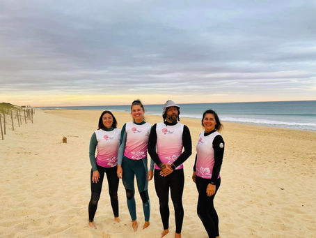 Petite session au lever du jour avec la Team du club !!