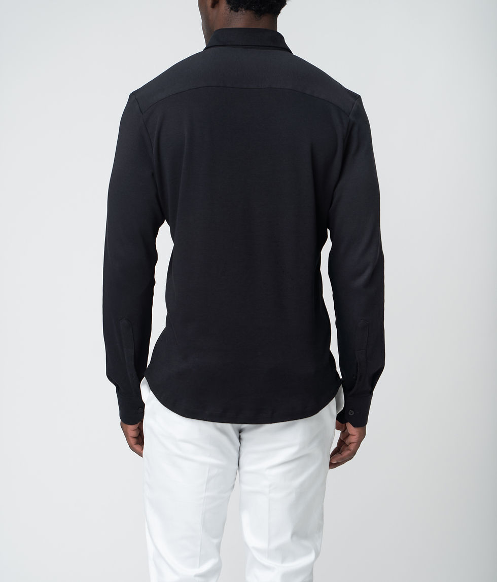 Miniatura: Camisa Malha Egípcia Preto