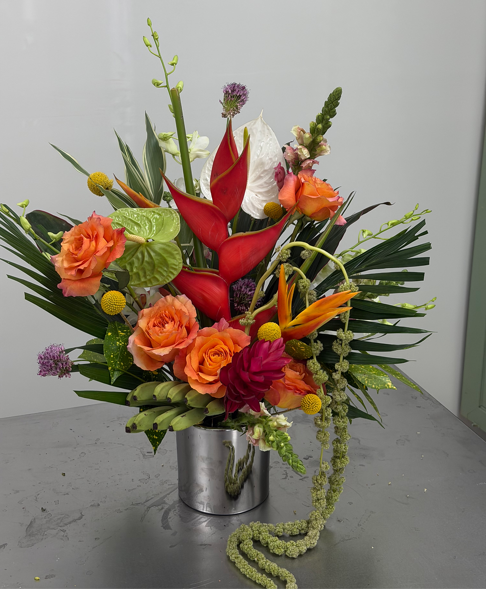 Snowney's Stems Floral Workshop - TROPICAL