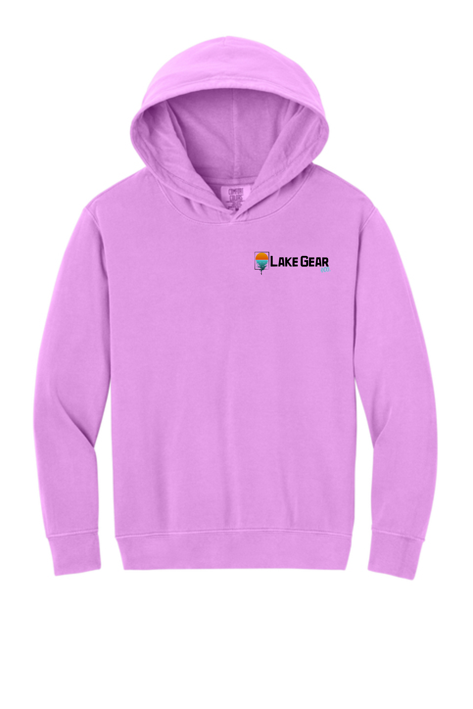 Youth hoodie chest/big back