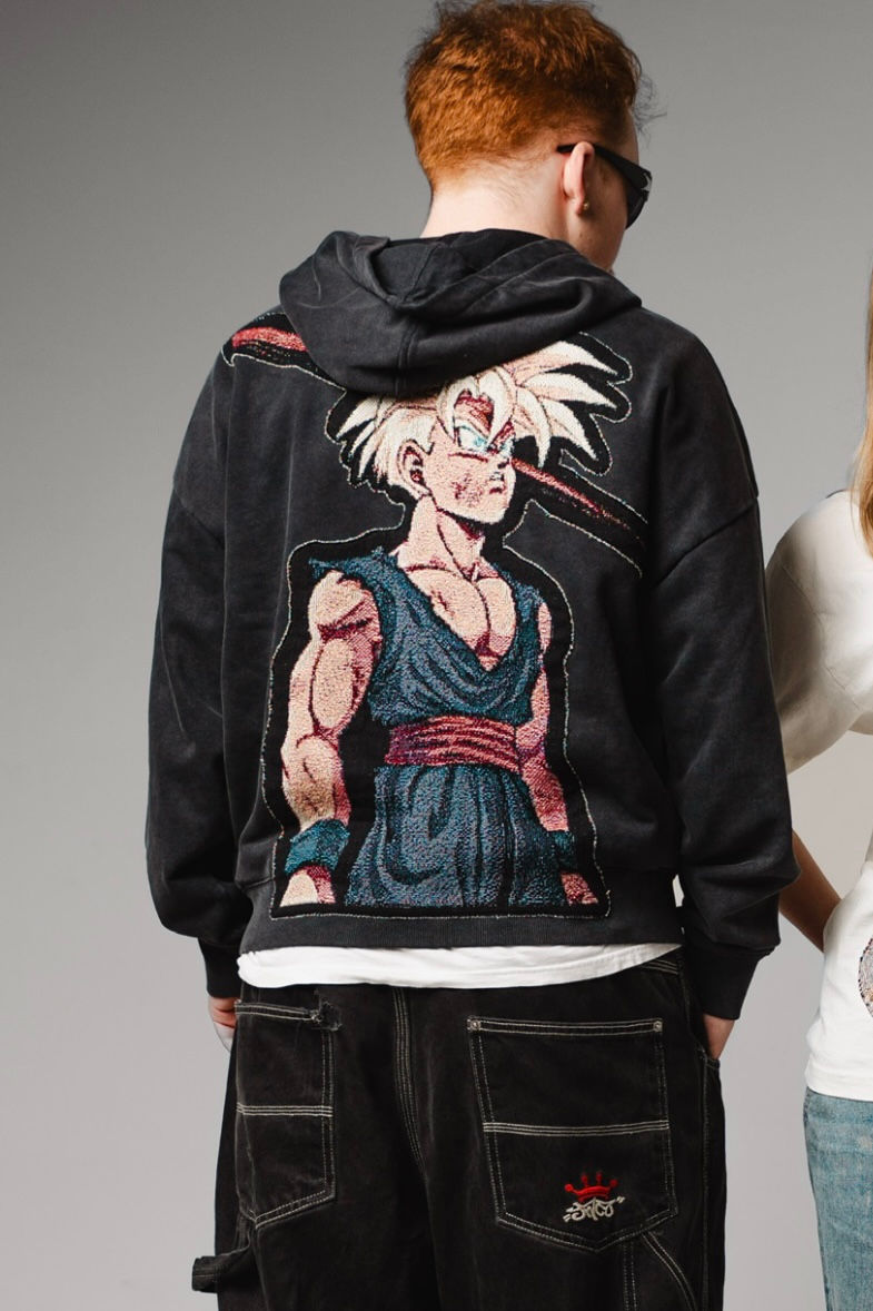 Thumbnail: Goku zip up hoodie 