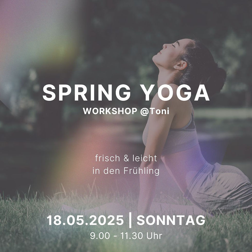 SPRING YOGA @ Toni