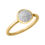 Thumbnail: Links of London Diamond Essentials 18kt Yellow Gold Vermeil & Pave Round Ring