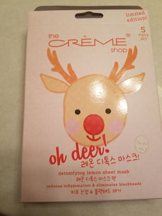 Review of The Crème Shop Sheet Mask!