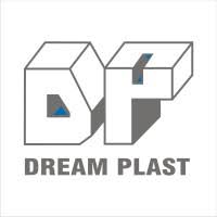 Dream Plast logo: 3D letters DP