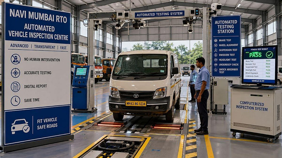 Automated Vehicle Fitness Testing Centres (ATS): Infrastructure, Planning and Execution