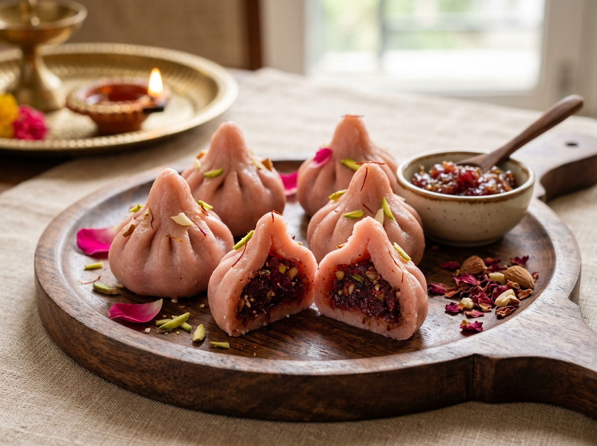 Gulkand Modak