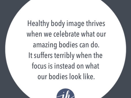 Body Image Wobbles….