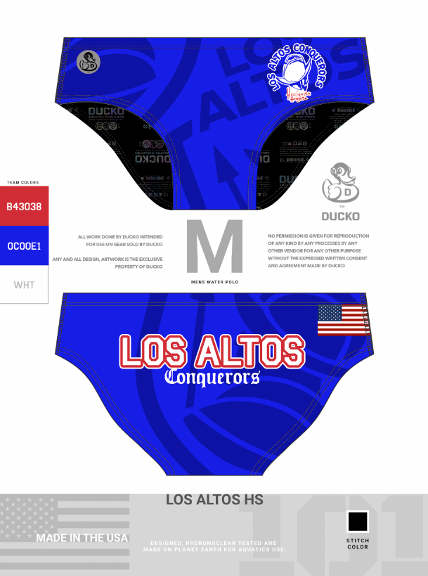 Los Altos HS Boys Team Suit