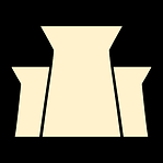 Logo - Beige on Black - Square.png