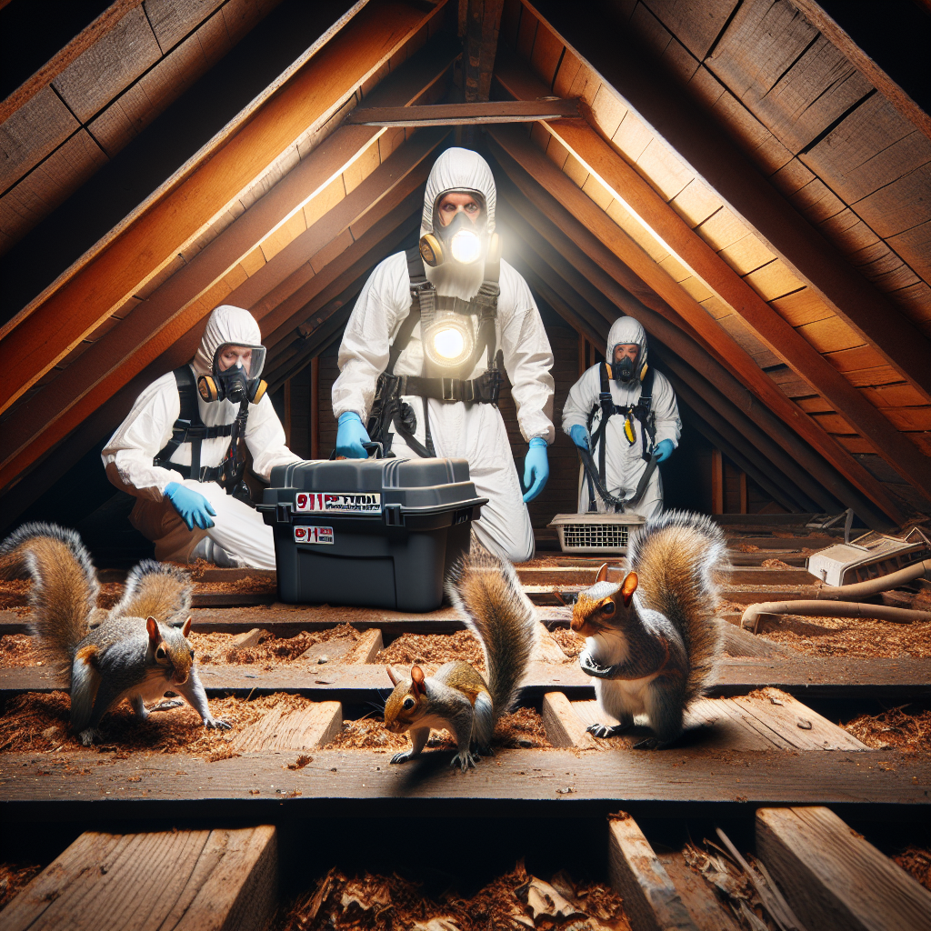 Squirrels in Attic