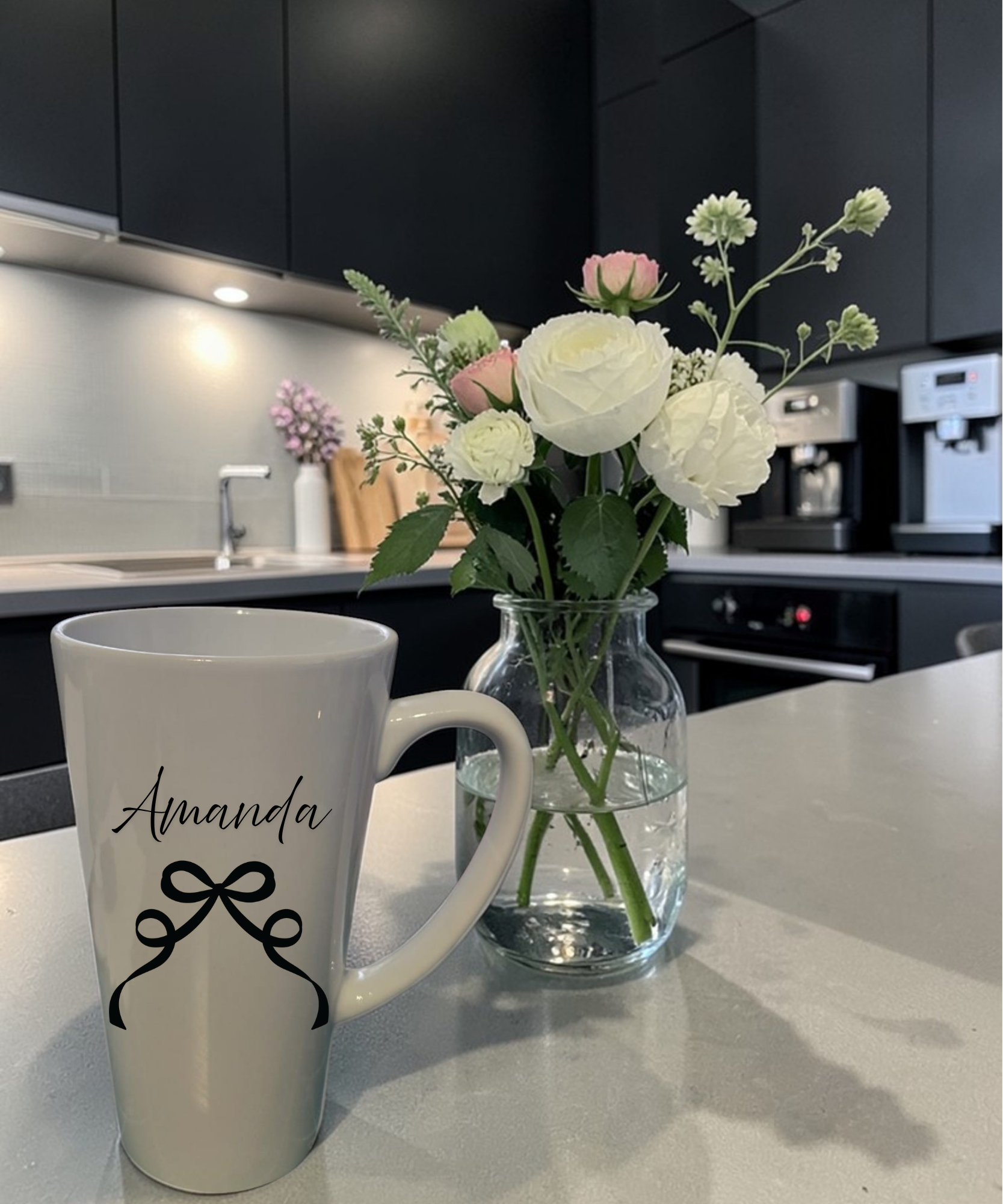 Latte 17oz Ceramic Mug