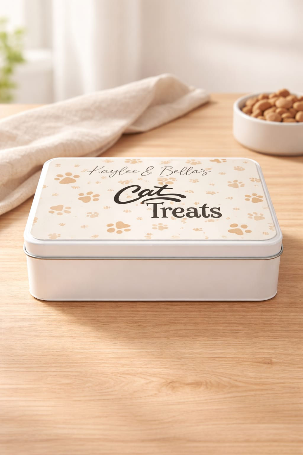 Treat Tin for Pets - Cat