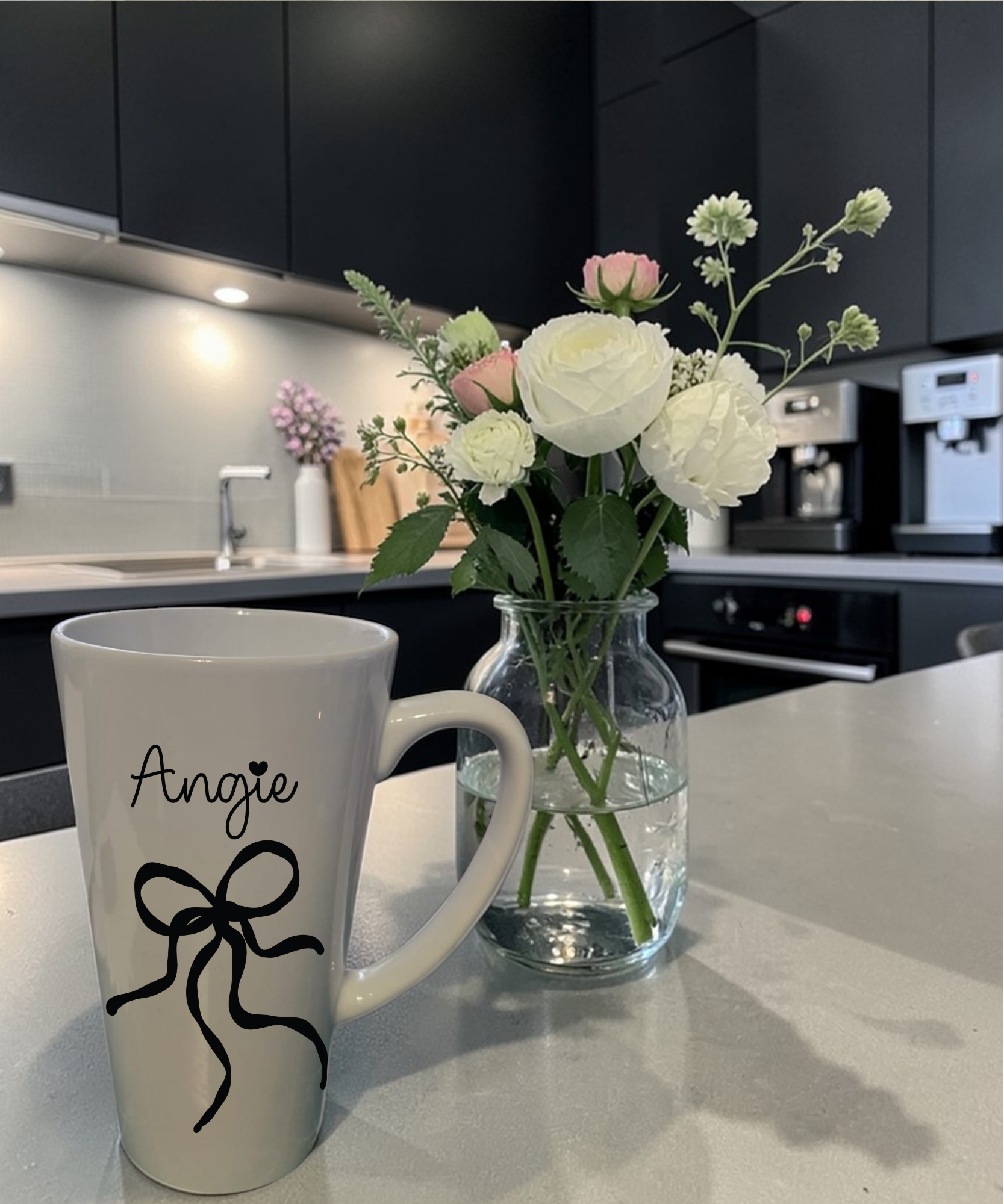 Latte 17oz Ceramic Mug