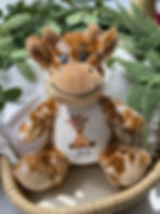 Thumbnail: New Born Medium Gift Box/Keep sake Box - Giraffe theme with items