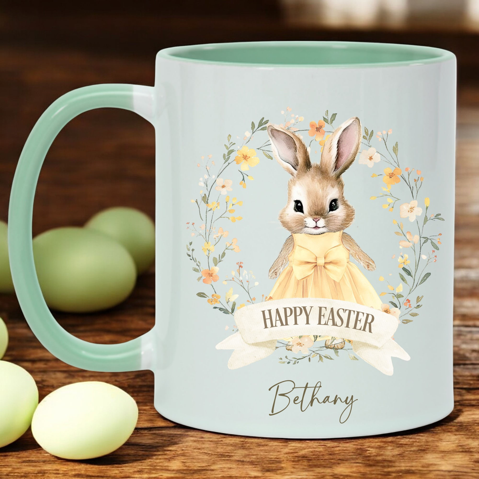 Easter Mug - Pale Green