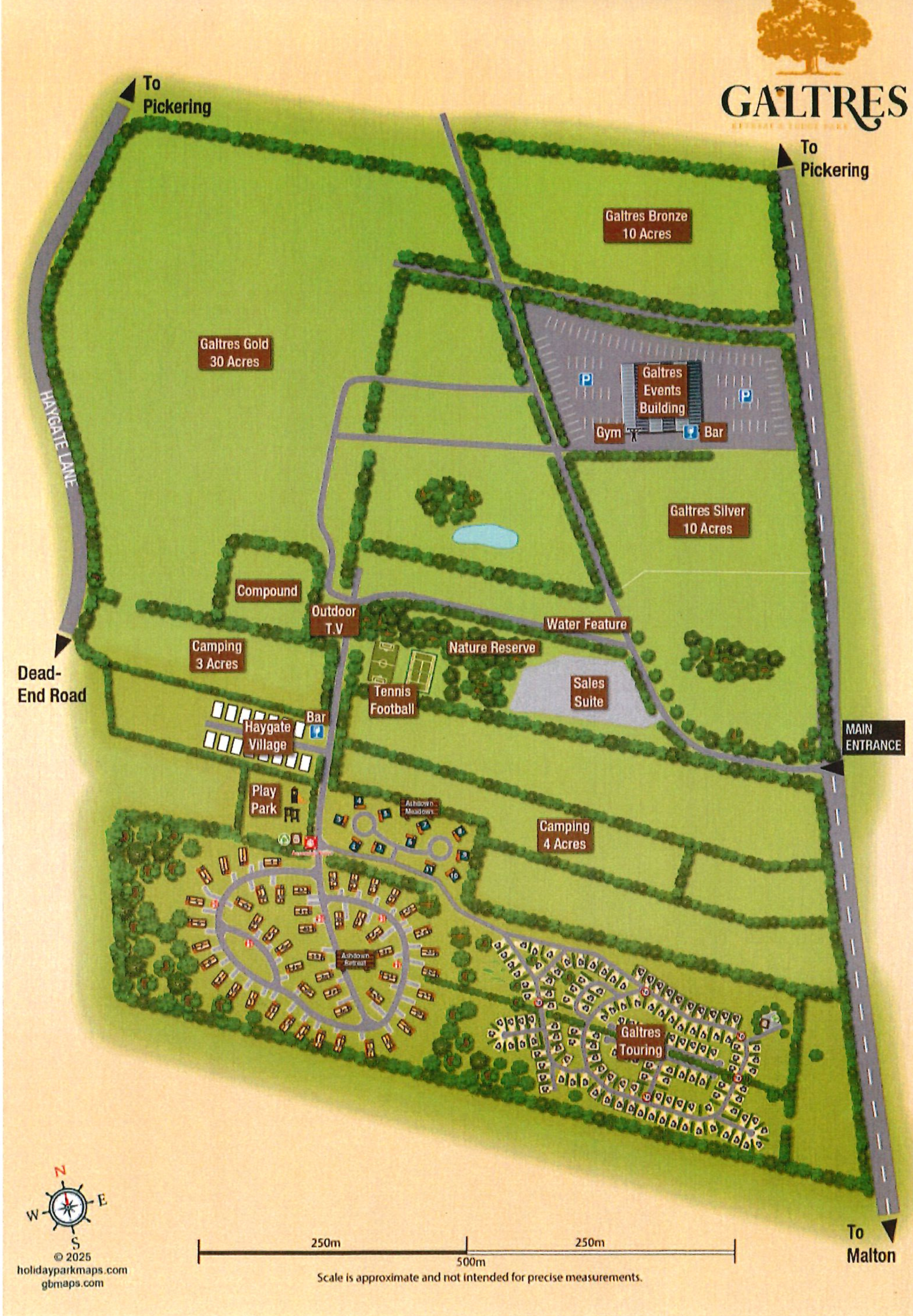 Outdoor spaces at Pickering Showground