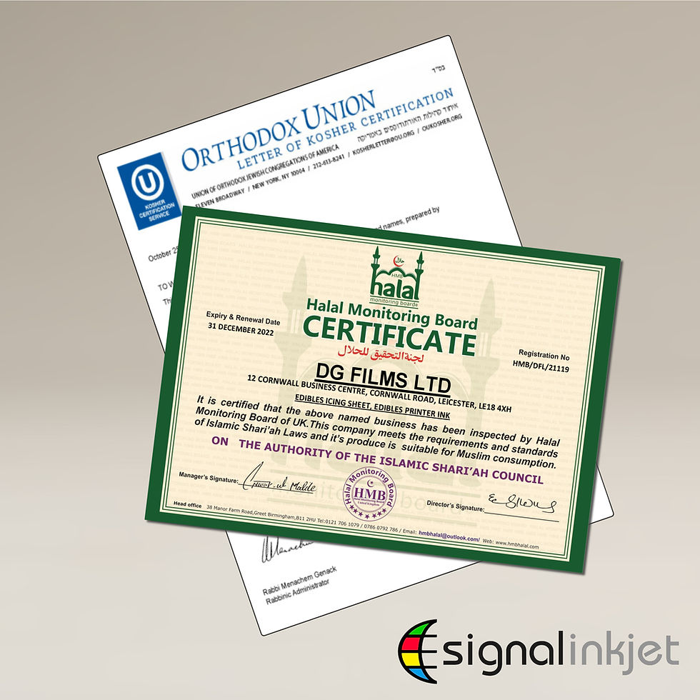 Thumbnail: Decor Paper Professional - A4 125 -Sheets - E171 Free & 100ml ink