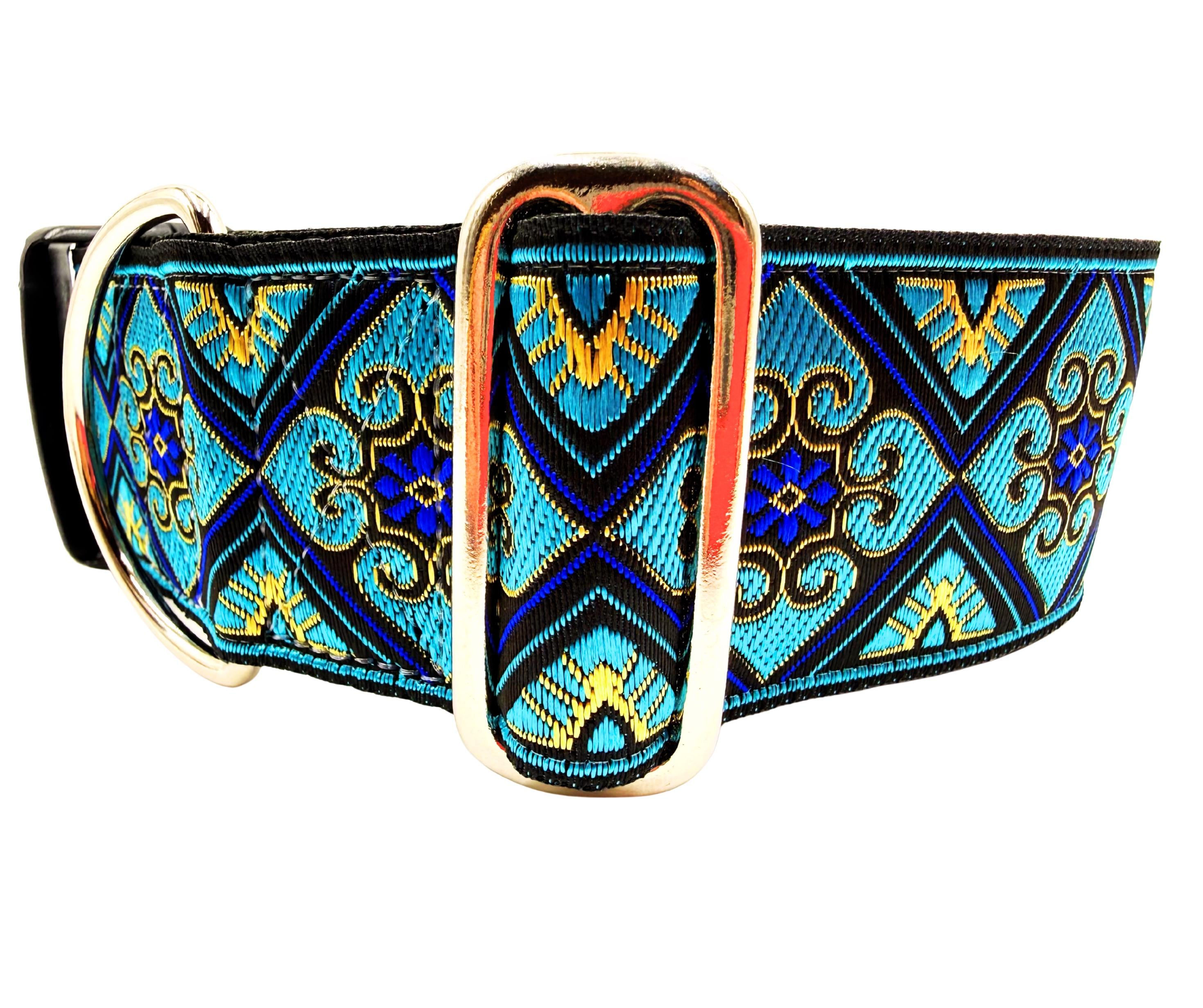 Cathedral | 2 Inch Wide Regular or Metal Buckle Collar for Large Dog
