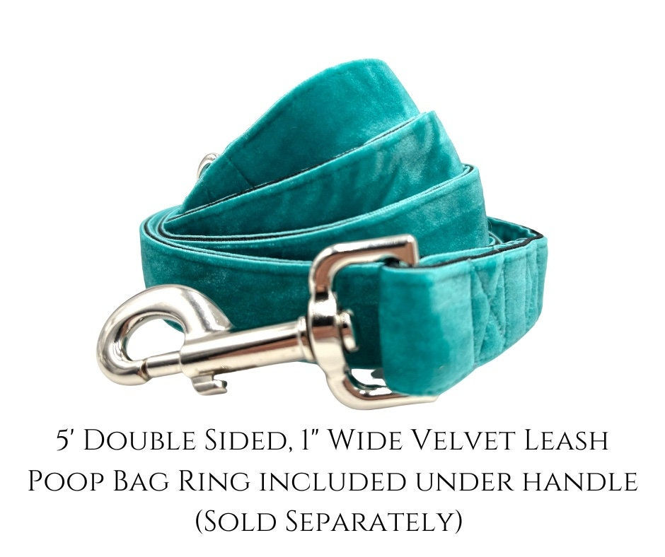 Thumbnail: Emerald | 2" Wide Martingale Dog Collar, Satin Lined, Large Breed