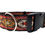 Thumbnail: Tribal | 2" Wide Dog Collar, Rust Gold Pattern, Large Breed, Satin Lined