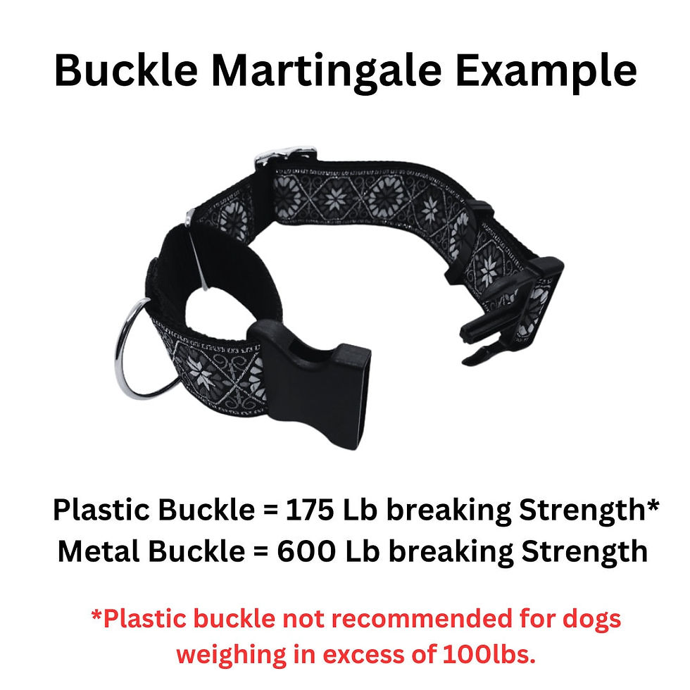 Thumbnail: D'Artagnan | 2" Wide Martingale Dog Collar, Large Breed, Satin Lined