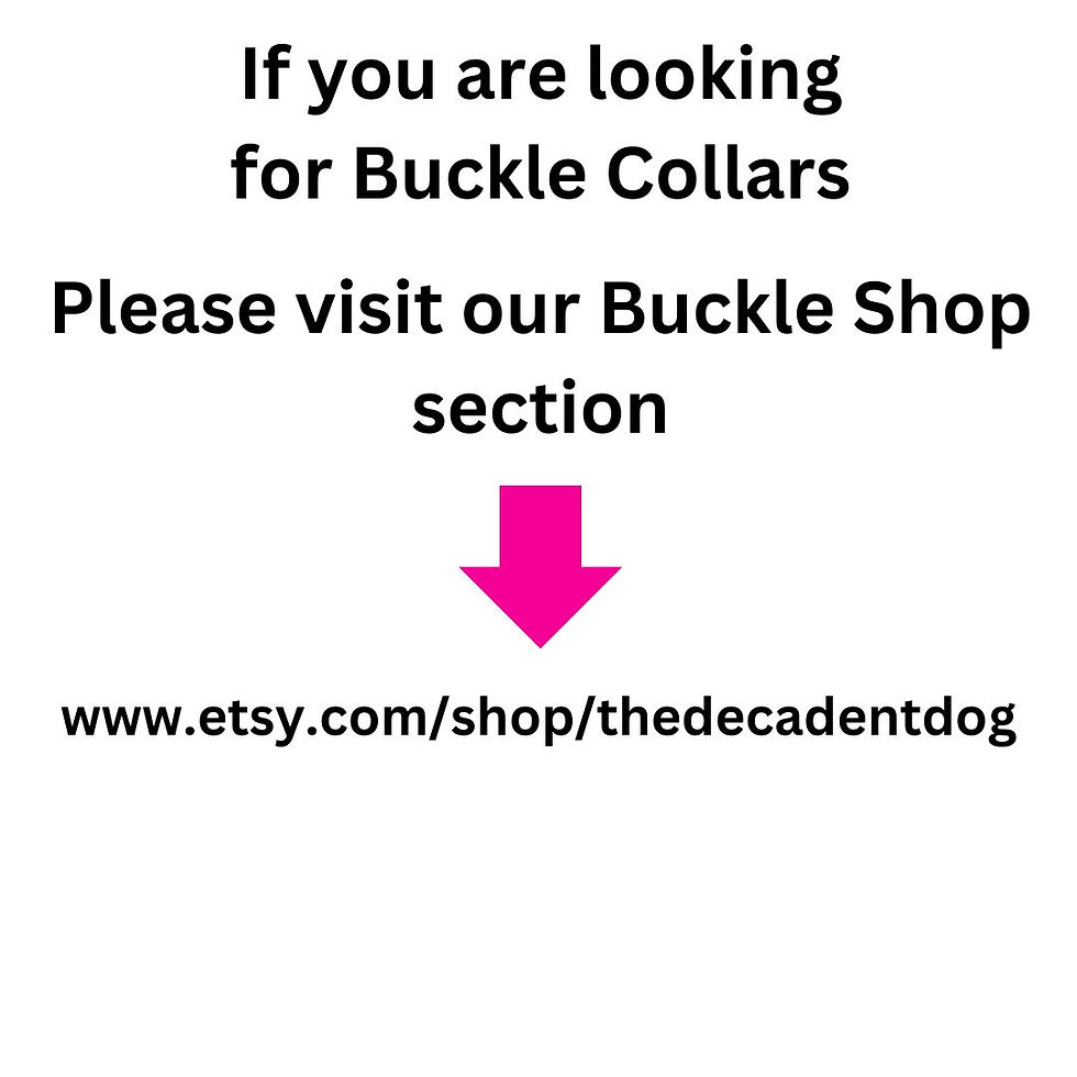 Thumbnail: Silver Bells Martingale Dog Collar: 2" Wide, Satin Lined