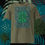 Thumbnail: green man face in brambles on a teeshirt