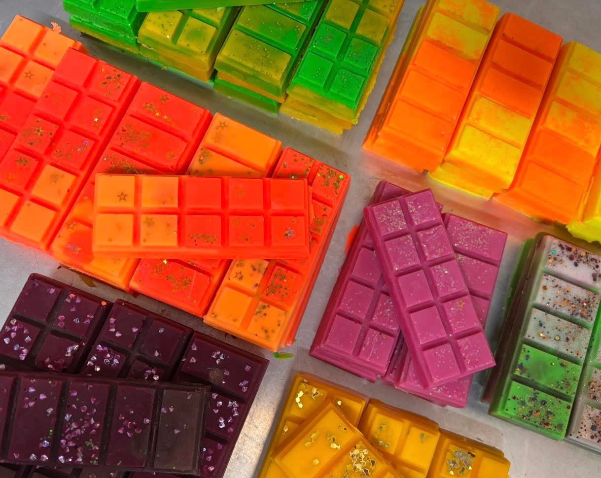 Rhubarb & Rose Wax Melt Snapbar