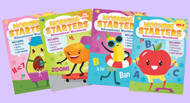 Set of workbooks I designed